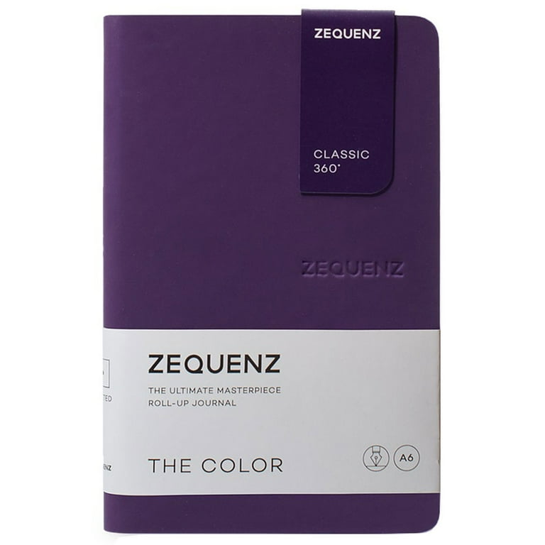 Zequenz Classic 360 The Color A6 Notebook, Dotted, Scarlet Gum