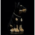thumbnail image 2 of 30cm Dobermann Puppy Police Dog Plush Toy Stuffed Animal Soft Doll Kids Gift, 2 of 14