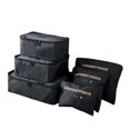 thumbnail image 1 of Juego de 6 bolsas de almacenamiento de viaje, 1 of 5