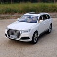 thumbnail image 1 of Modelo de coche de aleación AUDI Q7 SUV 1:32, vehículo de Metal fundido a presión, simulación de sonido y luz, juguete para niños, regalo, 1 of 5