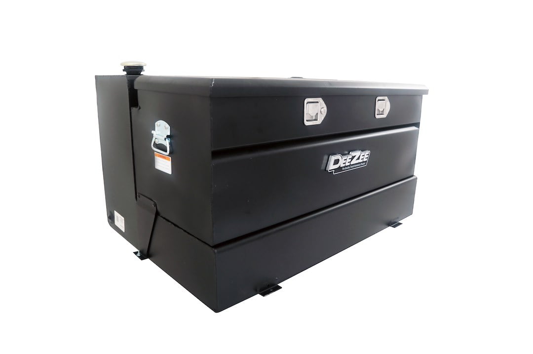 Dee Zee DZ92647SB Combo L-Shaped Tool Box/Liquid Transfer Tank for
