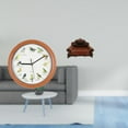 thumbnail image 2 of Reloj de pared,Reloj de pared con pájaro cantor Relojes de pared con pájaros,Relojes de pájaros con sonido Reloj decorativo que canta,Sofá en miniatura para muñecas,Muebles de casa de, 2 of 8