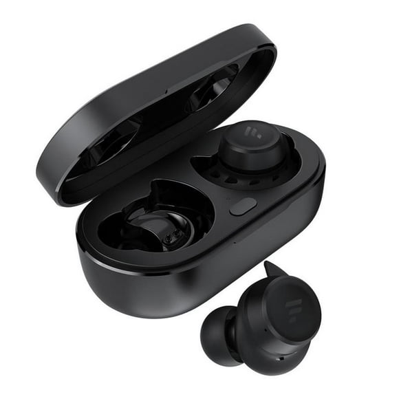 LetsFit - Écouteurs Intra-Auriculaires Sans Fil, Bluetooth 5.0 avec Boîtier de Charge, Noir