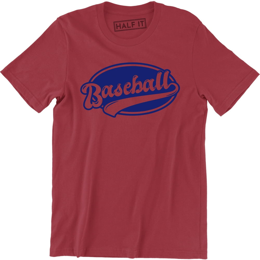 Half It Los Angeles American Baseball Team LA Collegiate Crew Neck