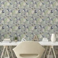 thumbnail image 3 of Ambesonne Flower Peel & Stick Wallpaper for Home, Floral Nature Spring Branch, 13"x36", Grey Lime Green and Pale Pink, 3 of 6