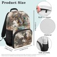 thumbnail image 7 of HUIACONG Camo Mallard Duck School Backpack for Ages 6-18 Elementary Middle High School Boys and Girls Large Capacity Lightweight Water Resistant Back to School Gift for Daily School Travel Use, 7 of 7