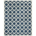 thumbnail image 1 of Safavieh Cambridge 3' X 5' Hand Tufted Wool Rug in Navy Blue and Ivory, 1 of 4