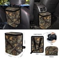 thumbnail image 4 of Renewold Camo Hunting Forest Car Seat Cover Split Covers for Women Men, Steering Wheel Cover Seat Belt Strap Pad Trash Bag Mount Phone Holder Rearview Mirror Accessories Cup Holder Key Chain, 15 PCS, 4 of 7