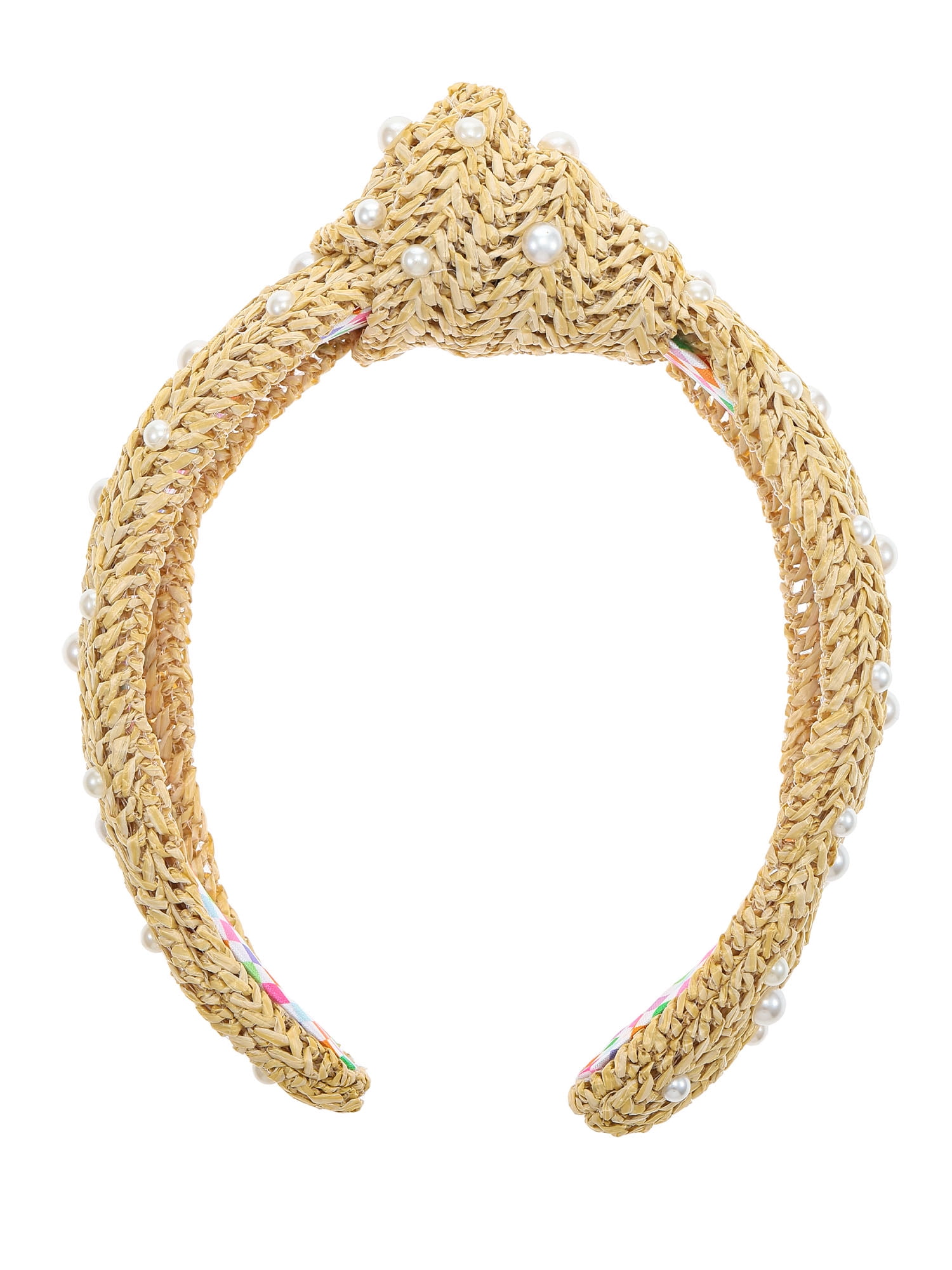 Packed Party Raffia Knot Headband, 1 Piece