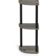 thumbnail image 5 of 5 Tier Corner Display Rack Multipurpose Shelving Unit, Dark Cherry/Black, 5 of 5