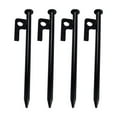 thumbnail image 2 of Fnochy 4 Pcs Tent Stakes Heavy Duty Metal Tent Pegs for Camping Steel Tent Stakes, 7.9 inch Unbreakable and Inflexible, 2 of 7