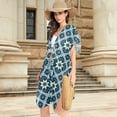 thumbnail image 2 of joogoo Women's Bohomia Geometric Beach Cover Up Kimono Swimsuit Summer Cardigan Swimwear L, 2 of 6