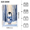 thumbnail image 3 of Wirebound Notebook Hardcover Spiral Notebooks Cute Penguin in Winter, 60 Pages, 80 GSM, 5.7 x 8.3in, 3 of 7