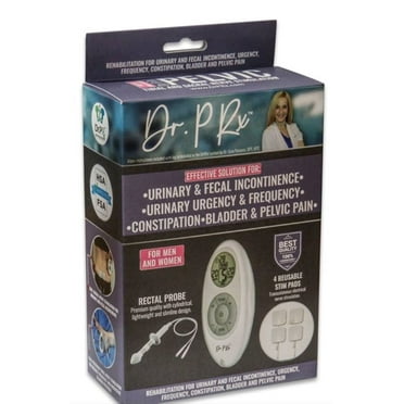 Dr.PRx™ Pelvic Floor Stimulation Toner Kit with Foundation PT Rehab program for Men and Women - Treat & Improve Urinary & Fecal Incontinence