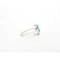 thumbnail image 2 of Heaven Crafts 925 Sterling Silver Marquise Blue Turquoise Ring Cocktail Ring Perfect Gift For Her Handmade Stackable Ring, 2 of 5