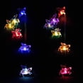 thumbnail image 5 of xxschy Solar Flying Pigs Wind Chimes Outdoor - Waterproof Solar Powered LED Changing Light Color Fly Pigs Mobile Romantic Wind-Bell for Home,Balcony,Party,Festival,Night Garden Decoration(Blackboard), 5 of 7