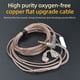 thumbnail image 5 of Cable Audífonos Cable trenzado de cobre de alta pureza para KZ/CCA ZST ZSR Cord (C con micrófono), 5 of 5