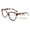 Calico, variant on Women Large Oversized Progressive Clear Bifocal Reading glasses - No Line or Bubble - Zero Power on Top Wide Reader CR06 +1.50