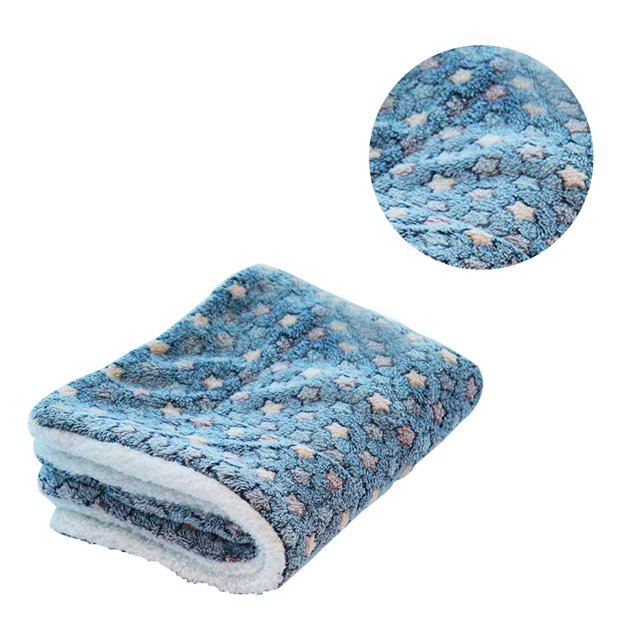 Methold Alfombra de invierno para mascotas, hogar, sala de estar, dormitorio, mantenimiento cálido, almohadilla de franela para dormir para mascotas, Suministros para perros Nº 6 SG Methold PT000135-24