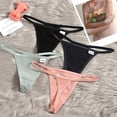 thumbnail image 2 of TrowBridge-bragas de moda para mujer, ropa interior de algodón a rayas, lencería Sexy, tangas femeninas, tangas calientes, deportes, cómodas, t-backs, 2 of 4