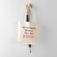 thumbnail image 5 of CafePress - My Favorite People Call Me Meme Tote Bag - Unisex Canvas Tote Bag, Beige, 1-Piece, 5 of 7