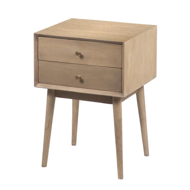 Mesa TUP THE URBAN PORT NALI 2 cajones en madera de mango