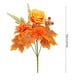 thumbnail image 3 of Ramo de Flores Artificiales de Otoño | Corona de Calabaza con Hojas de Arce para Acción de Gracias | Hojas de Plástico Realistas | Decoración Duradera de Temporada para El Hogar, La Oficina y Hallowe, 3 of 6