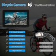 thumbnail image 4 of Handlebar Bike Mirror, 1080p Rechargeable Recording Bicycle Rear View Camera ..., 4 of 5