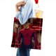 thumbnail image 4 of Tom Holland Bolso de tela con estampado de lienzo para mujer, bolsa de compras reutilizable y estética, con cremallera interior, regalo para mujer, 35 × 40 cm., 4 of 6