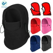Deago Winter Hats Ski Mask Fleece Full Face for Outdoor Motorcycle Cycling Skiing, Windproof and Warm, Sport Face Guards and Mask