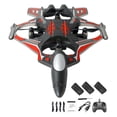 thumbnail image 4 of Avión de control remoto ligero y fácil de controlar, avión RC, juguete de planeo para exteriores Batería roja 3, 4 of 9