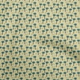 thumbnail image 1 of oneOone Cotton Jersey Light Yellow Fabric Tree Quilting Supplies Print Sewing Fabric By The Yard 58 Inch Wide, 1 of 5