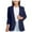 Navy, variant on LIhncine Girls Solid Blazer Jacket Long Sleeve Shawl Collar Open Front Inner Pocket Formal Blazers for Kids Size 3-14 Year