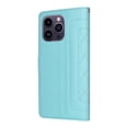thumbnail image 2 of Allytechgroup Wallet Case for iPhone 16 Plus with Wrist Strap, Premium PU Leather Slim Flip Cover Stand Bumper Shockproof Protective Cards Slots Anti-Scratch Phone Case for iPhone 16 Plus, Mint, 2 of 11