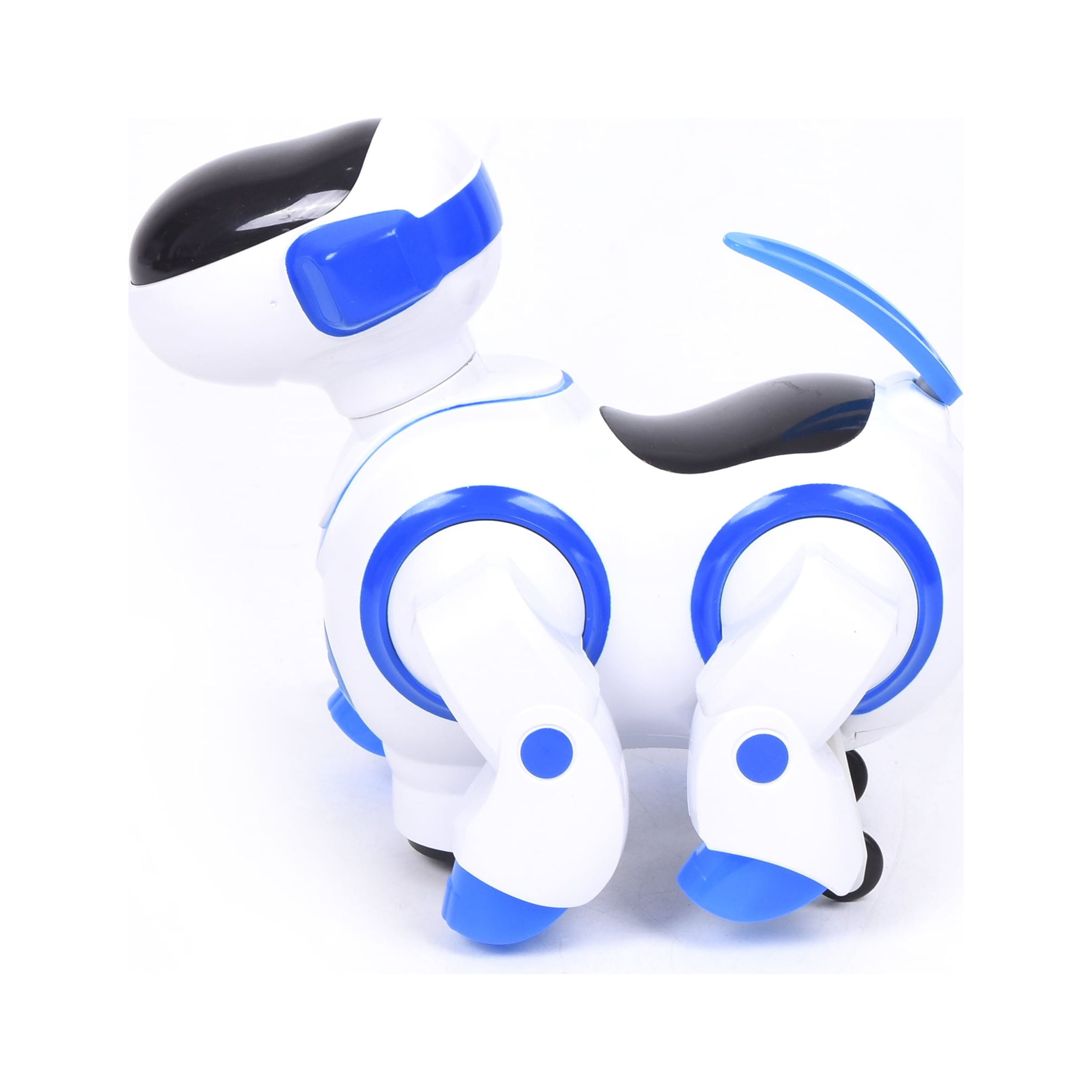 WonderPlay Let's Dance! Dancing Robot Dog With Lights - Blue
