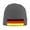 Deep Heather, variant on German Flag Germany Beanie Hat Men Women Warm Printed Cap Knit Beanies Hats Outdoor Winter Black
