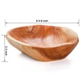 thumbnail image 2 of Frutero ZENFUN de madera natural, 20-24 cm, hecho a mano, estilo vintage, 2 of 6