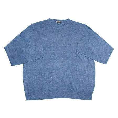 Harbor Island Mens Size X-Large Crew Neck/Long Sleeve Sweater, Duke Blue Marl