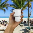 thumbnail image 2 of 6PCS Mini 3oz Tumbler Shot Glass with Straw and Lids , Sublimation Double Layer Shot Glasses Set for, 2 of 5