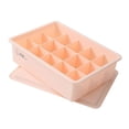 thumbnail image 1 of Caja de almacenamiento para ropa interior para calcetines, organizador de armario, divisores, contenedor de almacenamiento, Rosa 15 rejillas, 1 of 7