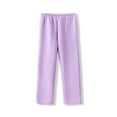 thumbnail image 2 of Tauxra Women's Pants, Solid Color Thermal Elastic Waist Sleep Pants for Home, 2 of 3