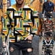 thumbnail image 3 of Mens Fashion Round Neck Printing Long Sleeve Camo Casual T-Shirts Top Sport Tee, 3 of 5