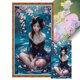 thumbnail image 1 of Kit Punto Cruz para Niña Bordado Con Hilo Algodón Ecológico 11CT Arte 40x70cm, 1 of 9