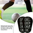 thumbnail image 3 of Pebbuoy Mini Football Shin Guards Professional Non-Slip Soccer Shin Pads Impact-Resistant Shell Leg Protection with EVA Cushioning for Kids Adults Football Training Games, 3 of 7