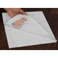 thumbnail image 4 of Vargottam Napkins Autumn Fall PumpkinPrint, DinnerNapkins , 100 % Cotton, Set of 4 ReusableNapkins Set, Size 20X20 Inch,White17,OversizedClothNapkins, 4 of 8