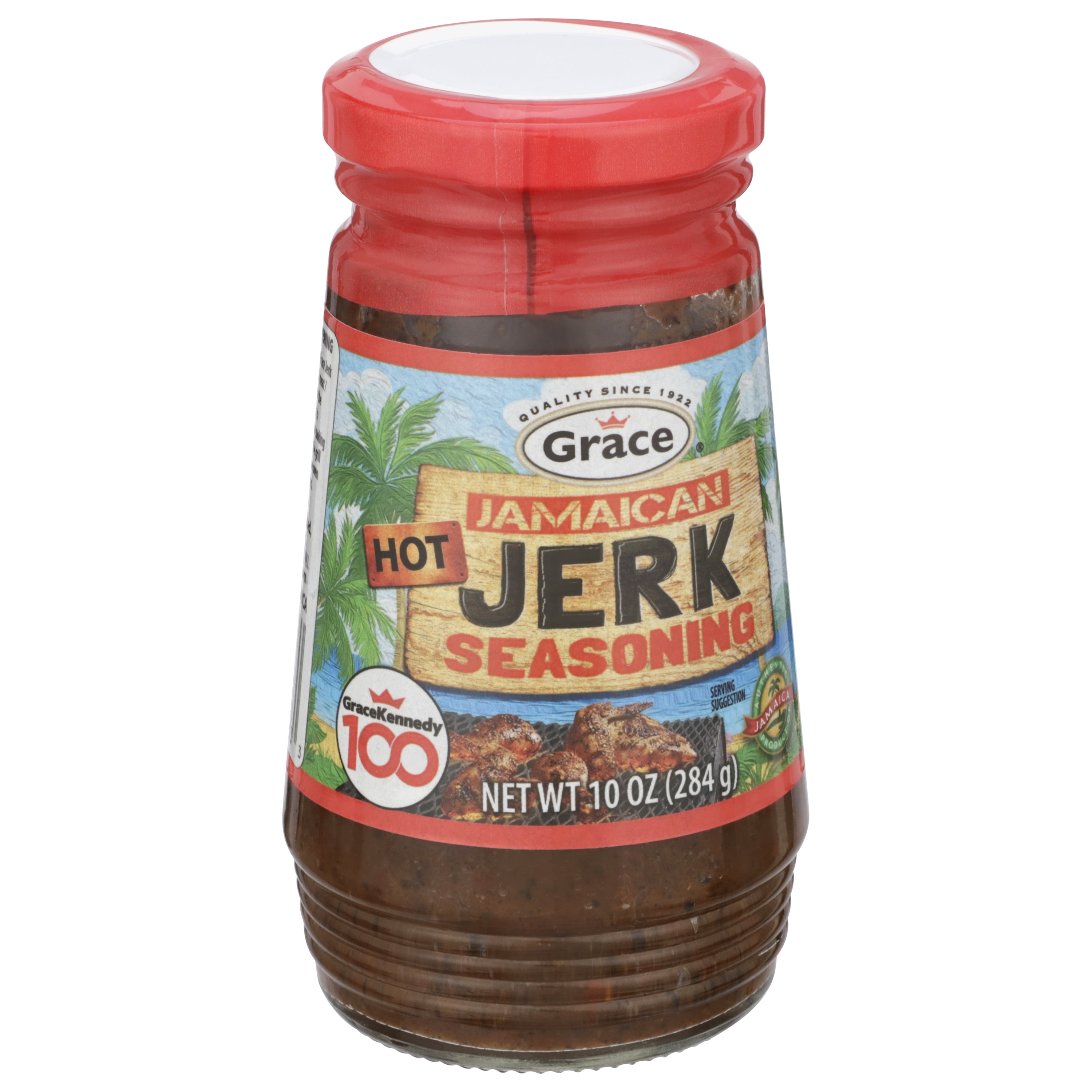 Grace Hot Jamaican Jerk Seasoning 10 oz Walmart