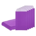 thumbnail image 1 of Uxcell 100Pcs Bolsas de Papel Kraft, 6" x 3" Bolsas de Caramelo a Prueba de Grasa, Bolsas de Favor Planas, Bolsas Pequeñas para Regalos, Morado, 1 of 6