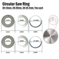 thumbnail image 2 of 6Pcs Set Circular Saw Ring For Circular Saw Blade Reduction Ring Conversion Ring, 2 of 10