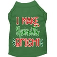 thumbnail image 6 of Christmas Pet Dog  Cat Shirt Screen Printed, "I Make Spirits Bright", 6 of 11