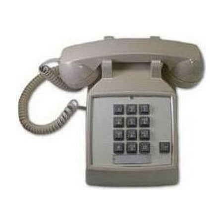 UPC: 0048044251231 | Cortelco ITT 2500-V-20F 250044-VBA-20F – Desk Phone with Flash